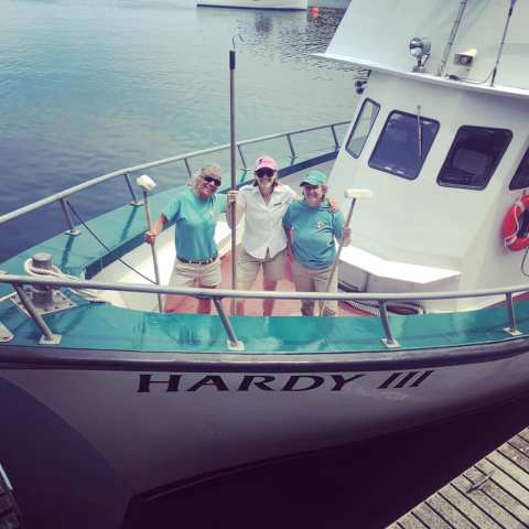 a small boat in a body of water